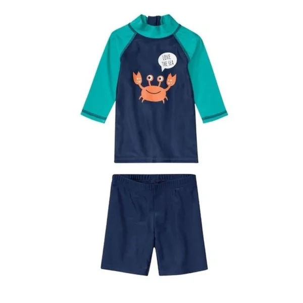 مایو پسرانه لوپیلو مدل خرچنگ ساحلی 8983